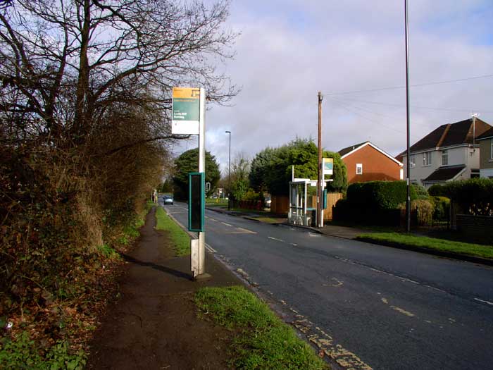 Lower Brownhill Road bus stops