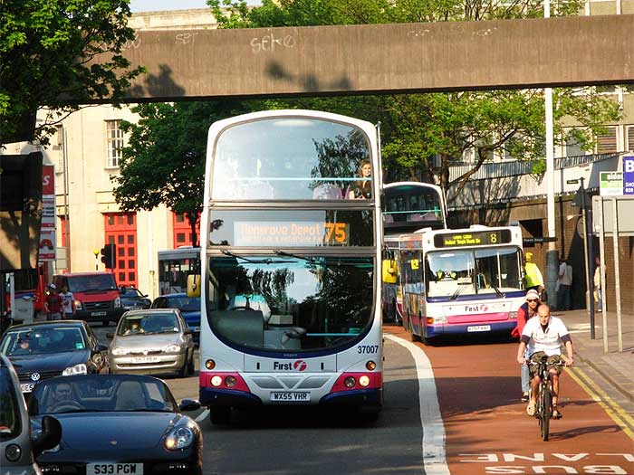 FirstBus vehicles in Bristol