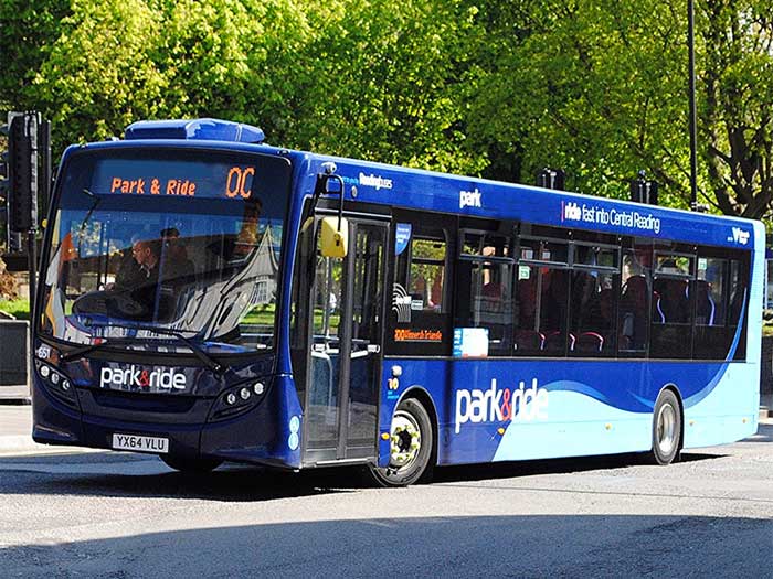 Reading Buses park-and-ride single-decker