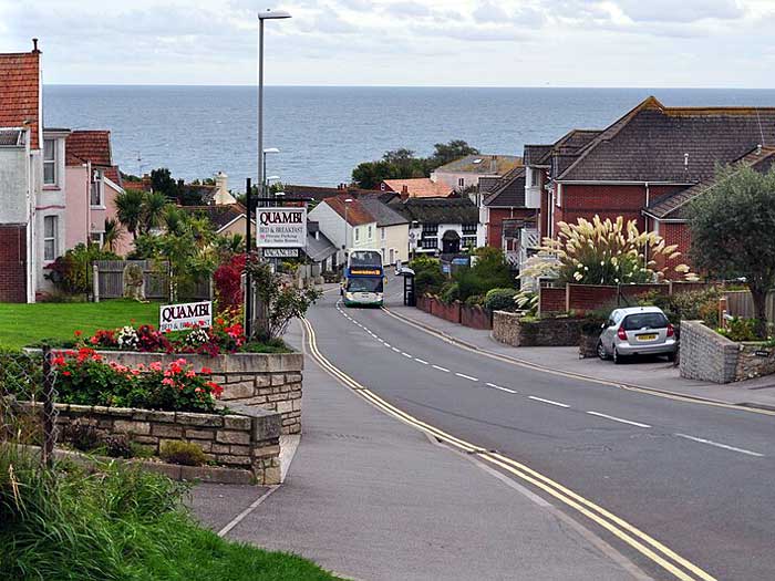 First Wessex double-decker in Lyme Regis
