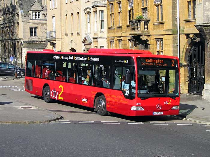 Oxford Bus Company single-decker
