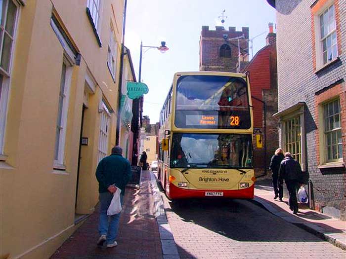 Route 28 Brighton & Hove double-decker