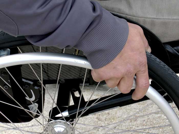Wheelchair passenger