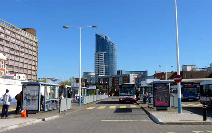 Portsea Bus Station