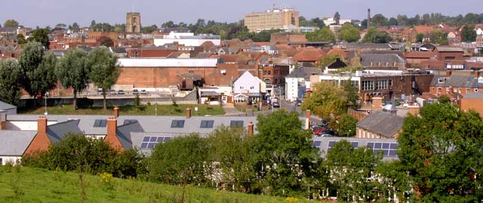 Yeovil from Summerhouse Hill